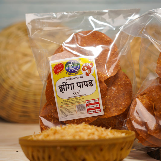 Zzhinga Papad - Dry Shrimp Papad