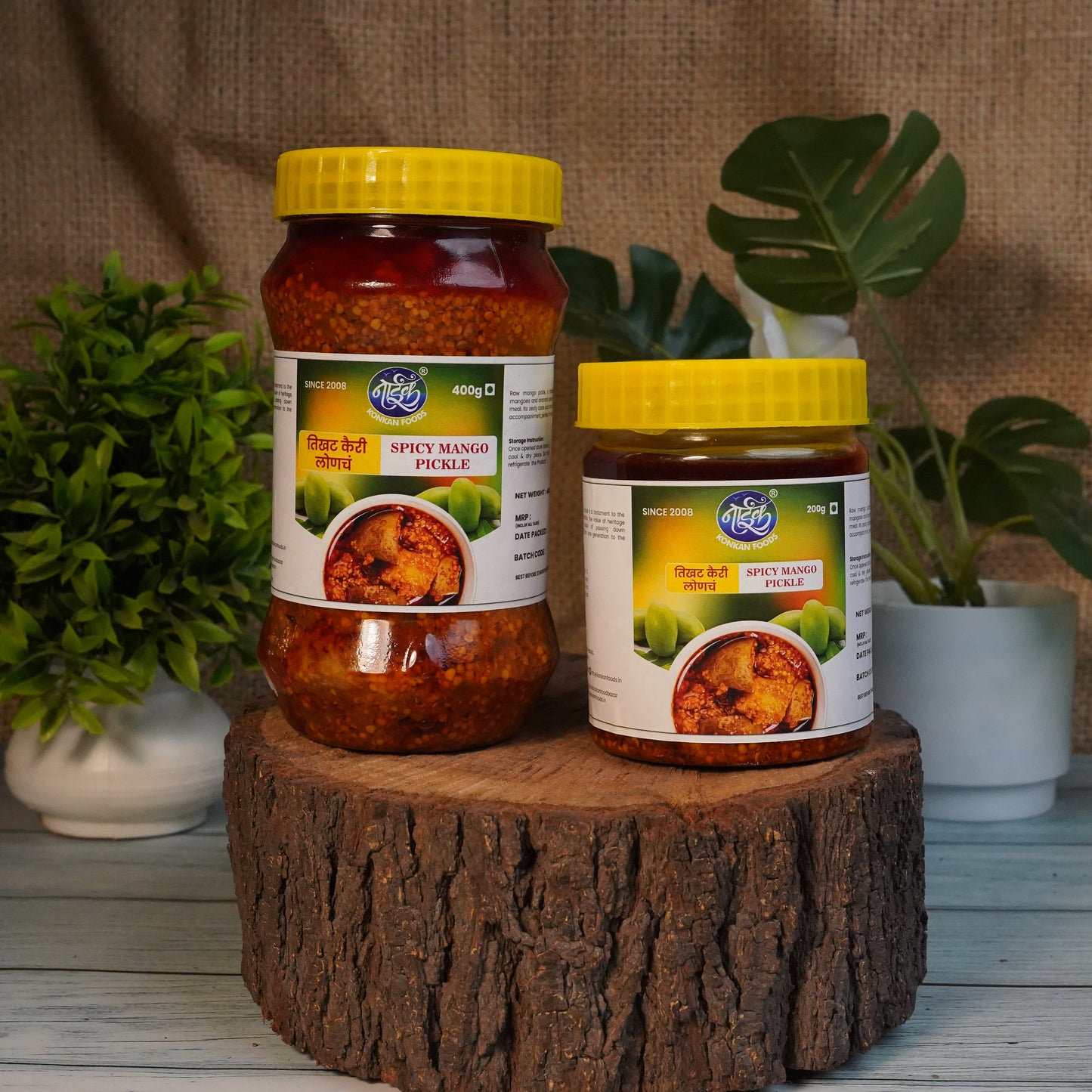 Kairy Tikhat Loncha - Spicy Mango Pickle