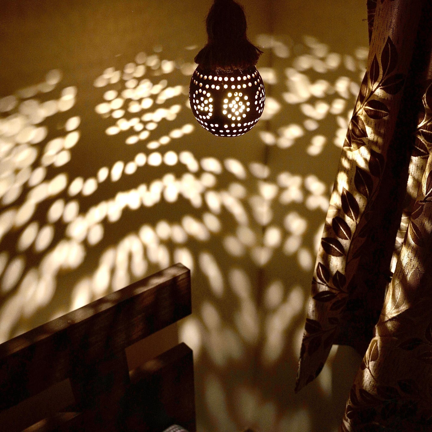 Coconut Pendant Lamp - Hand crafted