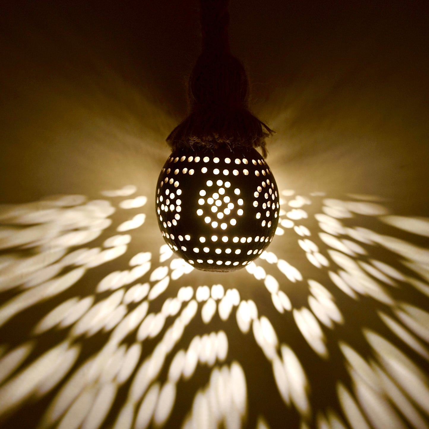 Coconut Pendant Lamp - Hand crafted