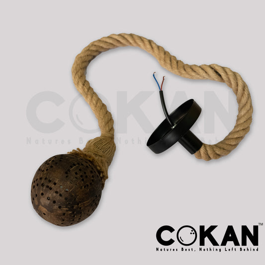 Coconut Pendant Lamp - Hand crafted