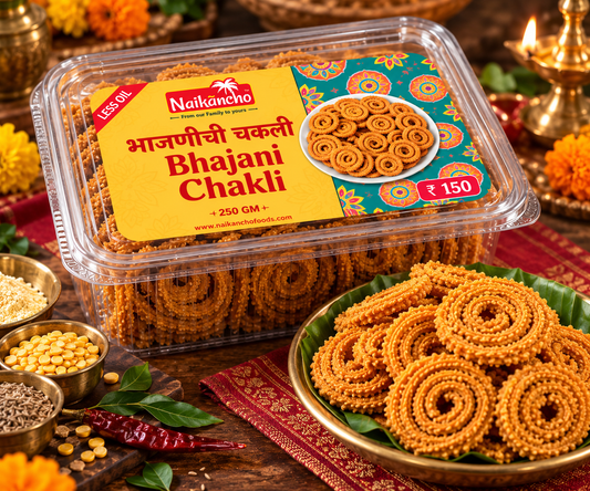 Bhajani Chakli -  Less oil, More Crunchy, Medium Spicey