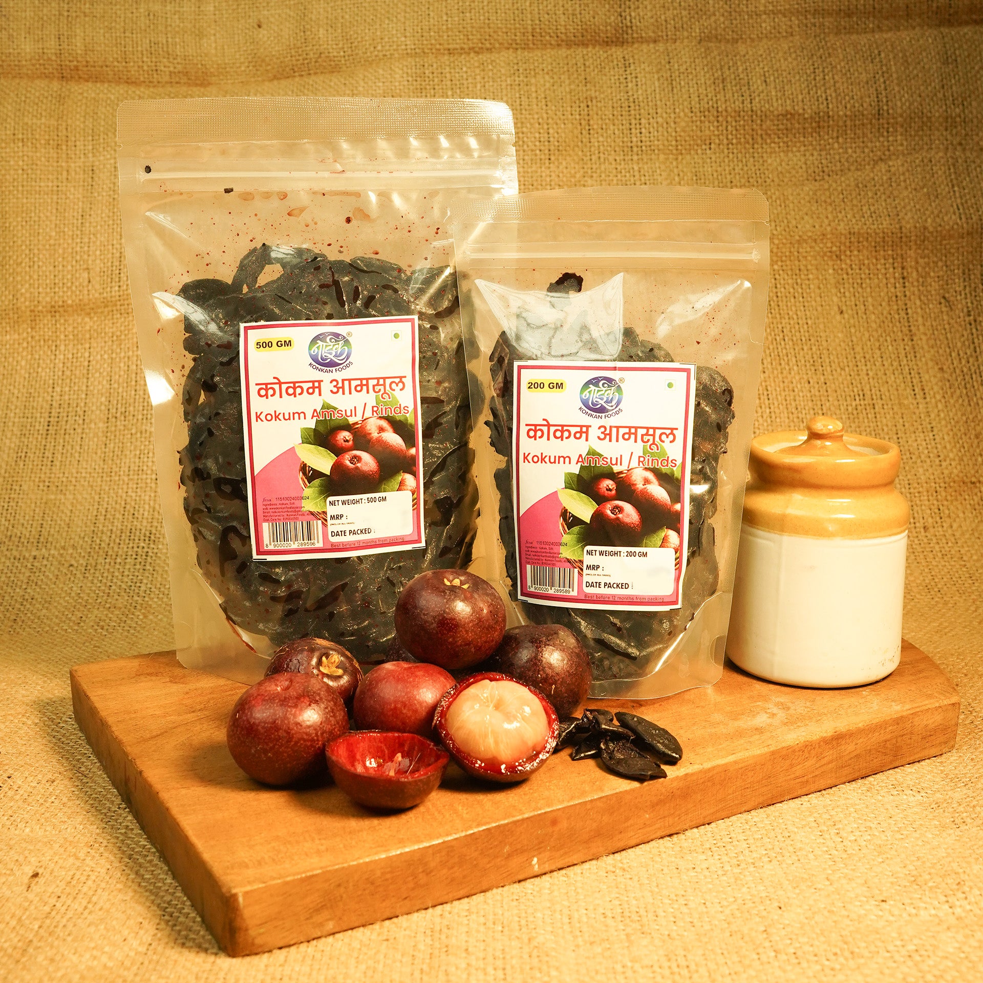 Kokum Amsul (Kokum Rinds) – Konkan Foods