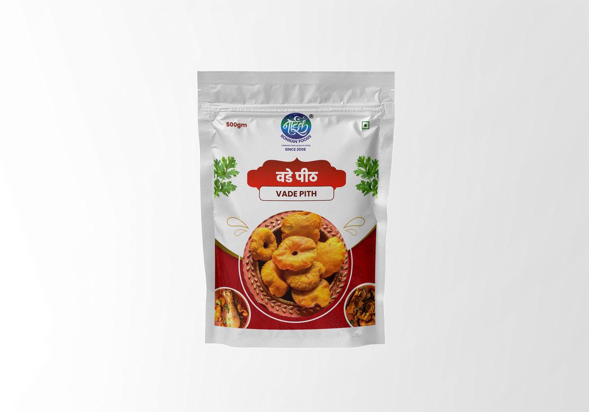 Vade Food Rounded Kombadi Vade Pith (Bhokache Vade) – Konkan Foods